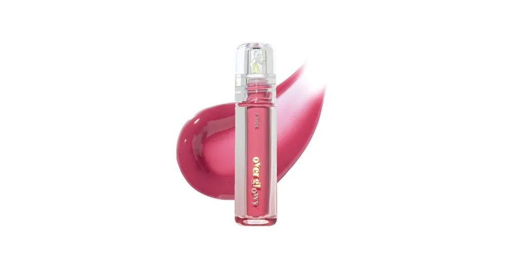 Azonnal elérhető Etude Over Glowy Gloss - 6 Taro Berry – Fényes Szájfény 2.8g
