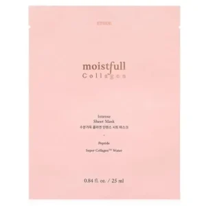 Szuper akció Etude Moistfull Collagen Intense Sheet Mask – Hidratáló Textilmaszk Kollagénnel 1db/25ml