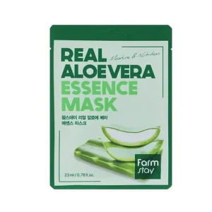 Farmstay Real Aloe Essence Mask - Hidratáló Fátyolmaszk Aloekivonattal 1db/23ml Ajánlat
