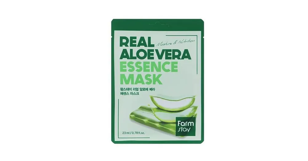 Farmstay Real Aloe Essence Mask - Hidratáló Fátyolmaszk Aloekivonattal 1db/23ml Ajánlat