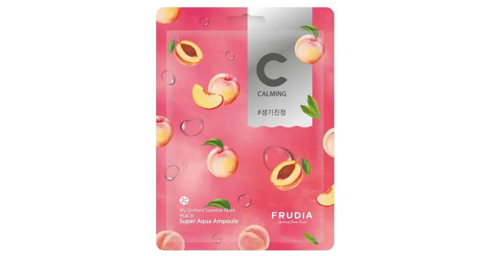 Bestseller Frudia My Orchard Squeeze Mask Peach - Nyugtató Szövetmaszk Barackkal 1db/20ml