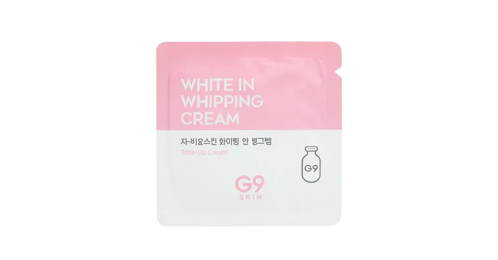 Alacsony ár G9Skin White In Whipping Cream (sample) - Világosító Krém 2ml (sample)