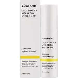 Szezonális akció Genabelle Glutathione Vita Glow Spicule Shot – Bőrvilágosító Szérum Mikro-tűkkel 30ml