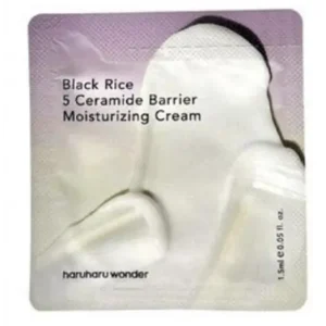 Bestseller Haruharu Wonder Black Rice 5 Ceramide Barrier Moisturizing Cream SAMPLE – Mélyhidratáló Arckrém SAMPLE 1.5ml