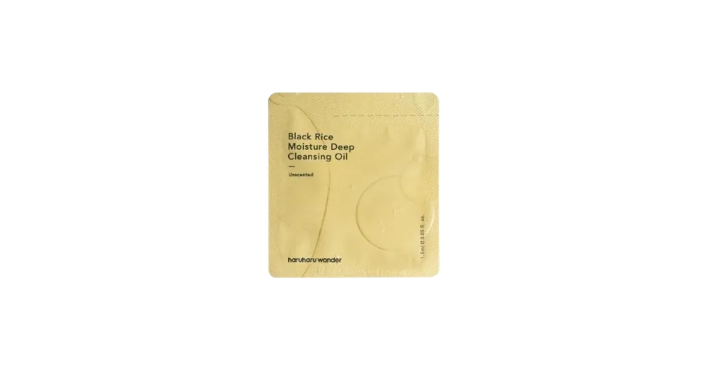 Utolsó esély Haruharu Wonder Black Rice Moisture Deep Cleansing Oil (sample) – Hidrofil Olajos Arctisztító 1.5ml (sample)