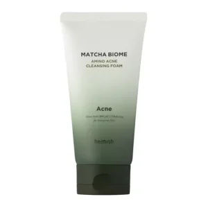 Heimish Matcha Biome Amino Acne Cleansing Foam - Gyulladáscsökkentő Arctisztító Hab Matchával 150g Vásárlói kedvenc