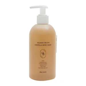 HEVEBLUE Salmon Fruity Centella Body Wash – Centella Testápoló Tusfürdő 300g Biztonságos fizetés