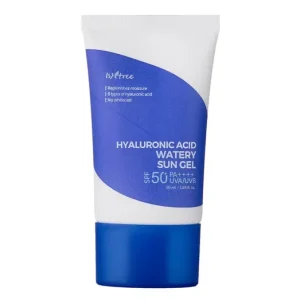 Isntree Hyaluronic Acid - Watery Sun Gel SPF50+/PA++++ - Könnyed Fényvédő Krém 50ml Vásárlói kedvenc