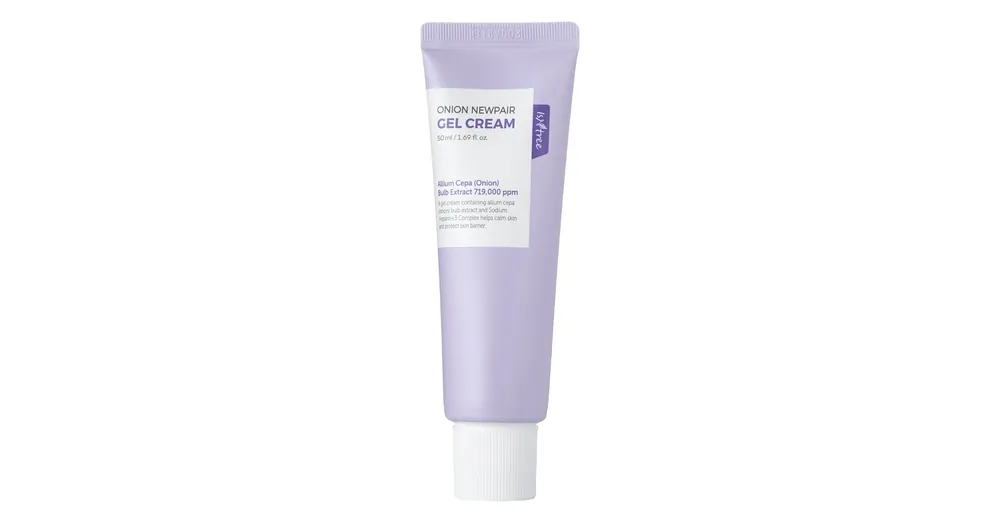 Árcsökkenés Isntree Onion Newpair Gel Cream - Hidratáló és Regeneráló Krém Hagymakivonattal 50ml