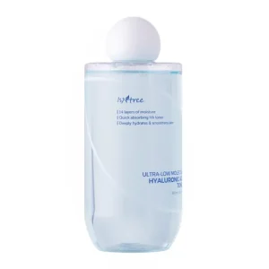 Isntree Ultra-Low Molecular Hyaluronic Acid Toner - Arctonik Hialuronsavval 300ml Korlátozott ajánlat