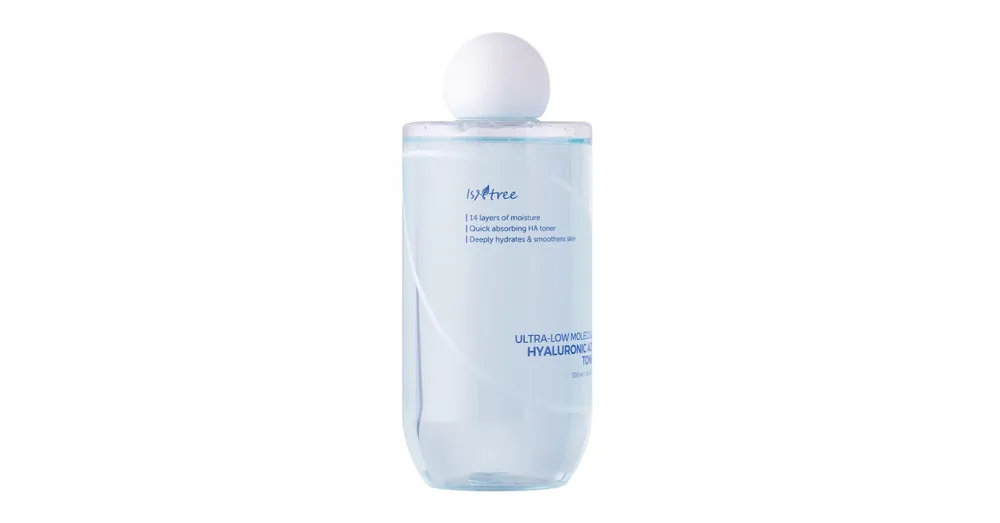 Isntree Ultra-Low Molecular Hyaluronic Acid Toner - Arctonik Hialuronsavval 300ml Korlátozott ajánlat