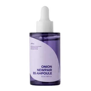 Isntree Onion Newpair B5 Ampoule - Gyulladáscsökkentő Szérum Lilahagyma-Kivonattal 50ml Gyors kiszállítás
