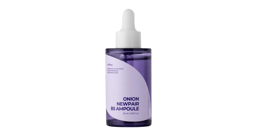 Isntree Onion Newpair B5 Ampoule - Gyulladáscsökkentő Szérum Lilahagyma-Kivonattal 50ml Gyors kiszállítás