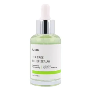 Akciós ár IUNIK Tea Tree Relief Serum - Szérum Problémás Bőrre Teafa Vízzel 50ml