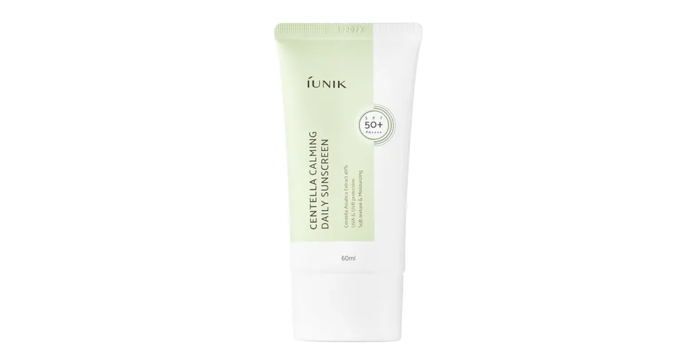 IUNIK Centella Calming Daily Sunscreen - Fényvédő Krém 60ml Szuper akció