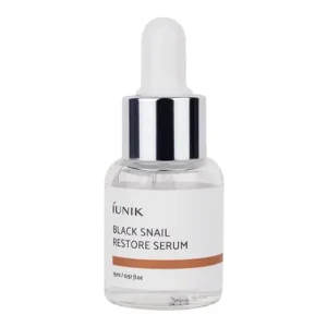 IUNIK Black Snail Serum MINI - Regeneráló Szérum Fekete Csiganyálkával MINI 15ml Azonnal elérhető