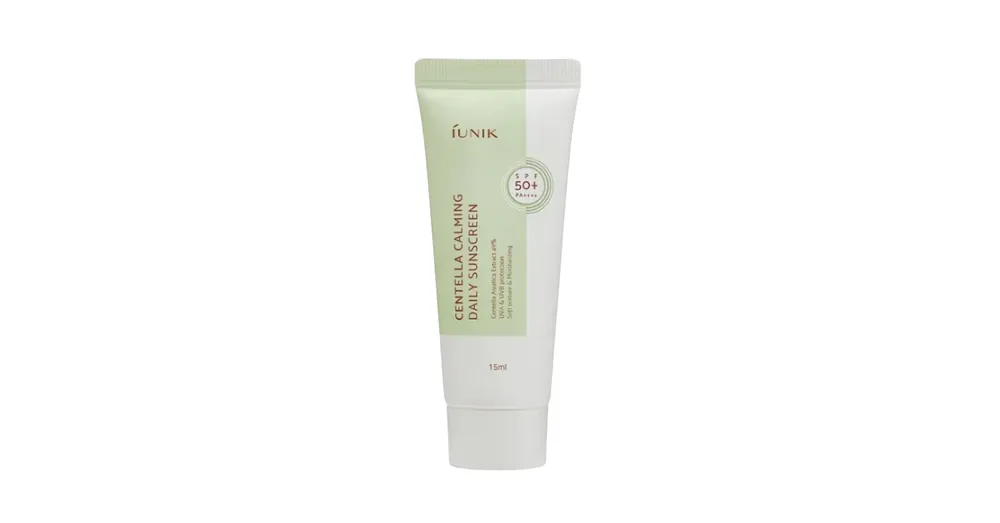 IUNIK Centella Calming Daily Sunscreen MINI - Fényvédő Krém MINI 15ml Újdonság