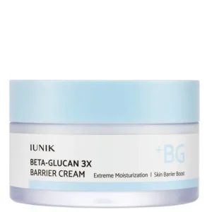 IUNIK Beta Glucan 3X Barrier Cream – Mélyen Hidratáló Krém Béta-Glükánnal 50ml Kiárusítás