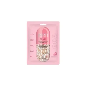 Jigott Pearl Real Ampoule Mask - Maszk Gyöngy Kivonattal 1db/27ml Árengedmény