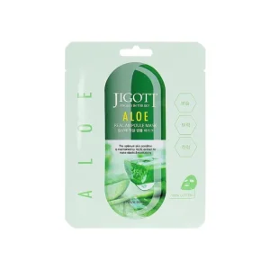 Biztonságos fizetés Jigott Aloe Real Ampoule Mask - Maszk Aloe Kivonattal 1db/27ml