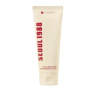 Legjobb ár K-SECRET SEOUL 1988 Cream Snail Mucin 93% + Rice - Regeneráló Arckrém 100ml