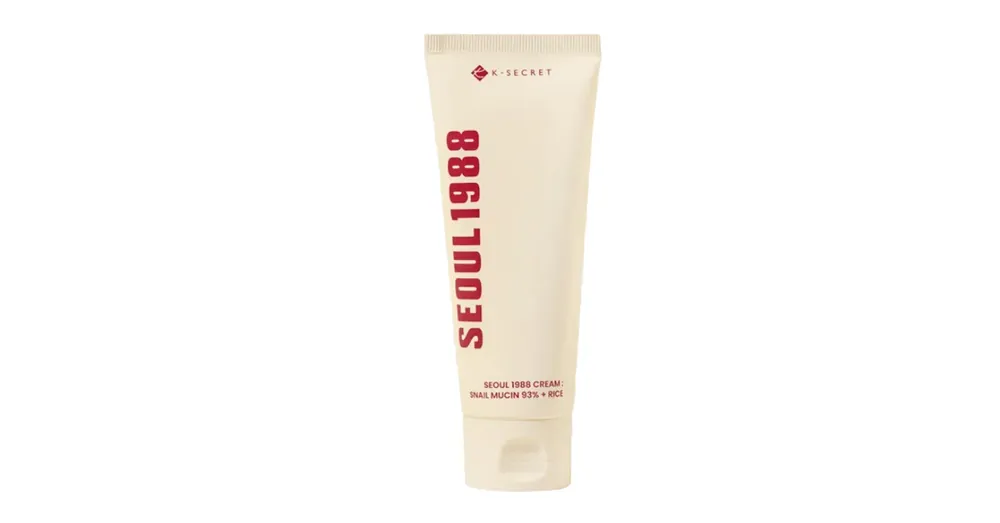 Legjobb ár K-SECRET SEOUL 1988 Cream Snail Mucin 93% + Rice - Regeneráló Arckrém 100ml