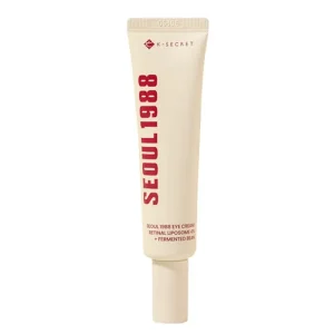 K-SECRET SEOUL 1988 Eye Cream Retinal Liposome 4% + Fermented Bean - Szemkörnyékápoló krém 30ml Újdonság