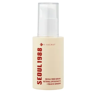 Újdonság K-SECRET SEOUL 1988 Serum Retinal Liposome 2% + Black Ginseng - Öregedésgátló Szérum Retinollal 30ml