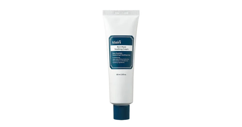 Klairs Rich Moist Soothing Cream - Mélyhidratáló és Nyugtató Krém 80ml Vedd meg online
