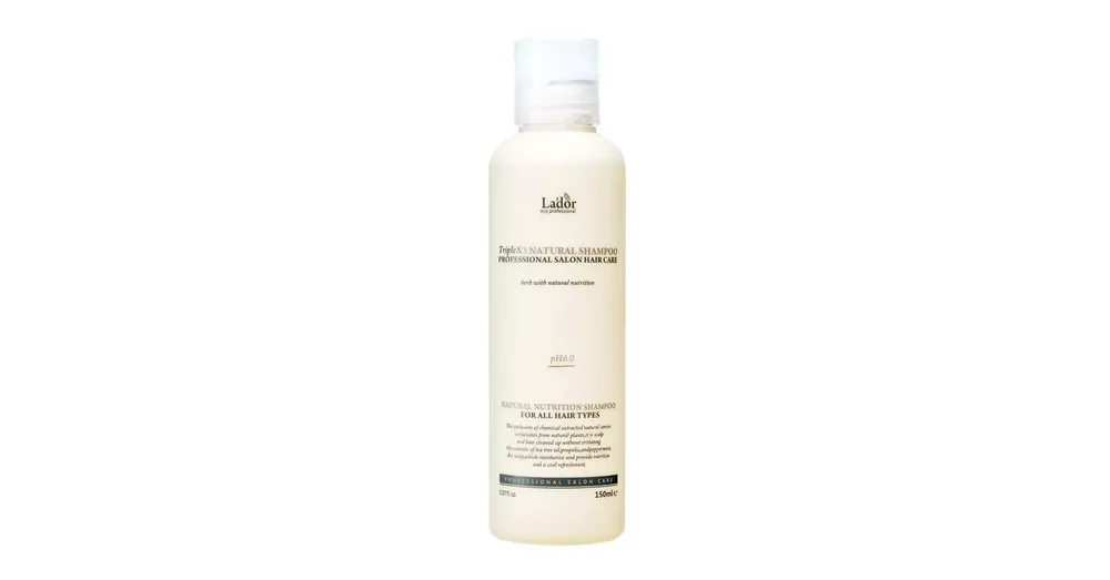 Akciós ár Lador TripleX3 Natural Shampoo - Szulfátmentes Hajsampon 150ml