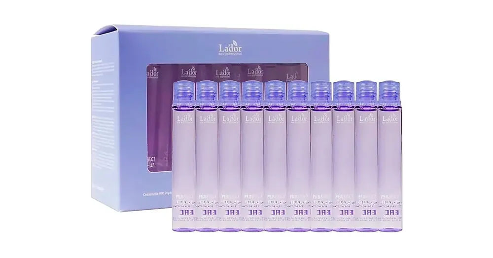 Akció Lador Perfect Hair Fill-Up Mauve Edition – Hajfeltöltő Lamináló Hatással 10dbx13ml