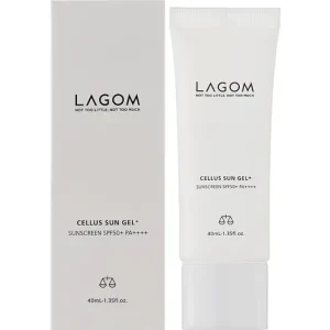 Biztonságos vásárlás Lagom Cellus Sun Gel + SPF50+ PA++++ – Napvédő Gél 40ml