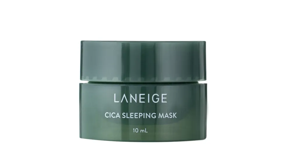 Laneige Cica Sleeping Mask MINI - Regeneráló Éjszakai Arcmaszk MINI 10ml Kedvezmény
