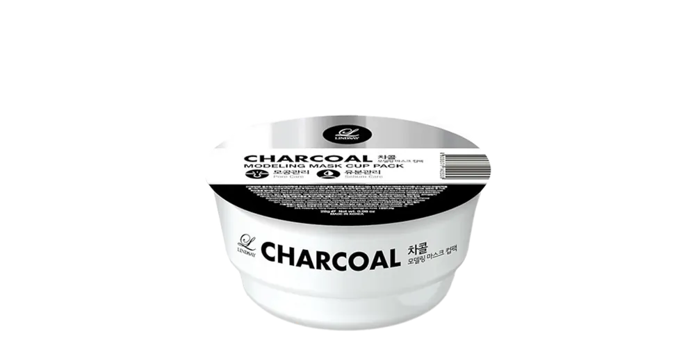 Ajánlat Lindsay Modeling Mask Cup Pack Charcoal – Tisztító Alginsavas Arcmaszk 28g