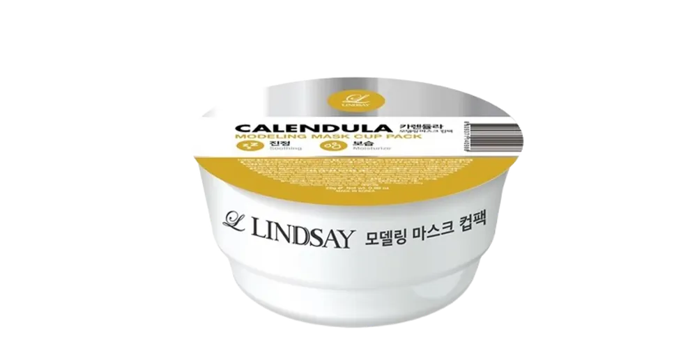 Lindsay Modeling Mask Cup Pack Calendula – Alginit Maszk Körömvirág Kivonattal 28g Biztonságos fizetés