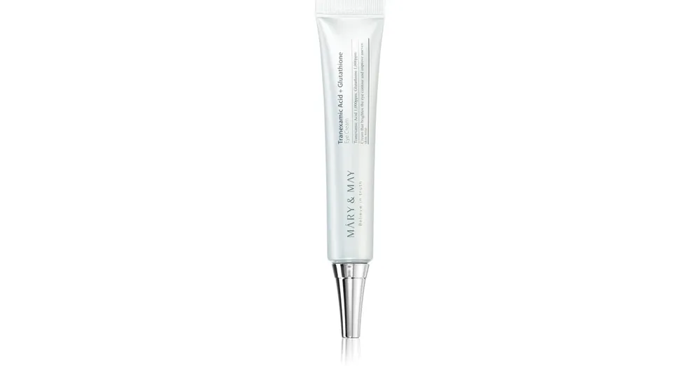 Azonnal elérhető Mary&May Tranexamic Acid + Glutathion Eye Cream - Világosító Szemkrém 30g