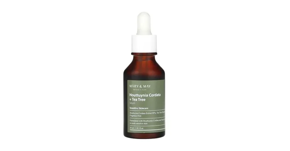 Szuper akció Mary&May Houttuynia Cordata and Tea Tree Serum - Akne Elleni Szérum Növényi Kivonattal 30ml