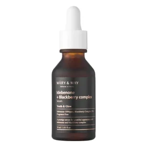 Biztonságos fizetés Mary&May Idebenone + Blackberry Complex Serum - Antioxidáns Szérum 30ml