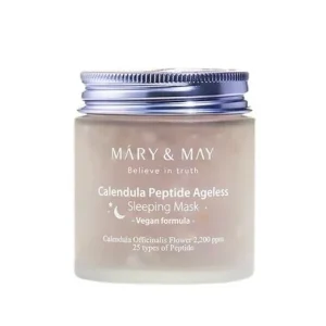 Vásárlói kedvenc Mary&May Calendula Peptide Ageless Sleeping Mask - Öregedésgátló Éjszakai Maszk Körömvirággal 110g
