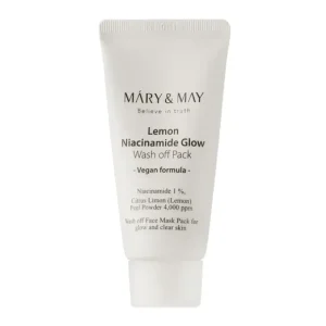 Exkluzív ajánlat Mary&May Lemon Niacinamide Glow Wash off Pack MINI - Világosító Agyagmaszk MINI 30g