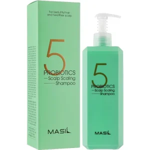 Masil 5 Probiotics Scalp Scaling Shampoo - Mélytisztító Fejbőrhámlasztó Sampon 500ml Árengedmény