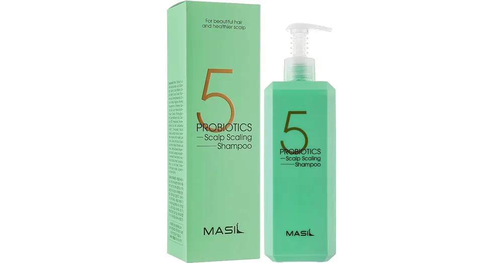 Masil 5 Probiotics Scalp Scaling Shampoo - Mélytisztító Fejbőrhámlasztó Sampon 500ml Árengedmény