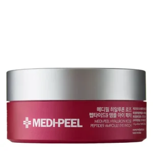 Expressz kézbesítés Medi-Peel Hyaluron Rose Peptide 9 Ampoule Eye Patch - Fiatalító Szemtapaszok Peptidekkel és Rózsakivonattal 60db