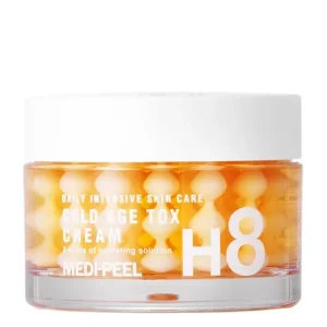 Legjobb ár Medi-Peel Gold Age Tox H8 Cream – Öregedésgátló Kapszulakrém Arany Selyemhernyó Kivonattal 50g
