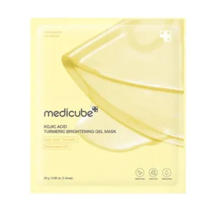 Azonnali szállítás Medicube Kojic Acid Turmeric Brightening Gel Mask - Arctisztító Maszk 28g/1db