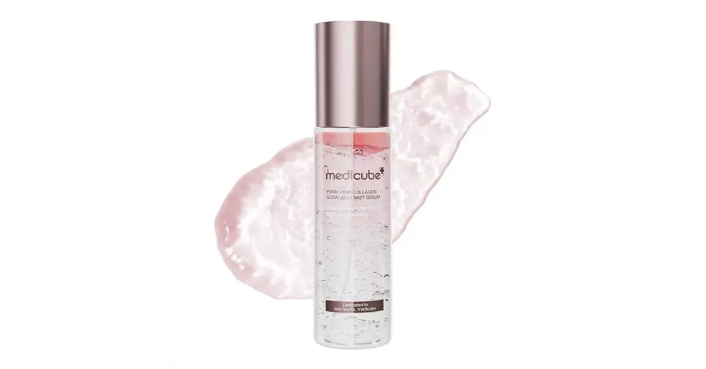 Azonnal elérhető Medicube PDRN Pink Collagen Glow Jelly Mist Serum – Glow Szérum-Permet 100ml