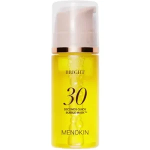 MENOKIN 30 Seconds Quick Bubble Mask – Bright – Habzó Arcmaszk 95ml Azonnal elérhető