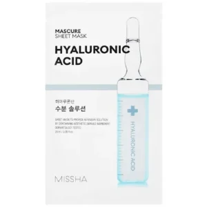 Exkluzív ajánlat Missha Mascure Hydra Solution Sheet Mask – Hidratáló Arcmaszk Hialuronsavval 28ml