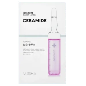 Missha Mascure Moisture Barrier Solution Sheet Mask – Hidratáló Arcmaszk Ceramidokkal 28ml Kihagyhatatlan ajánlat