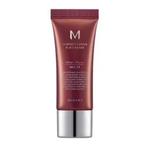 Missha M Perfect Cover BB Cream SPF42/PA++ MINI - 27 Honey Beige - BB Krém MINI 20ml Bestseller